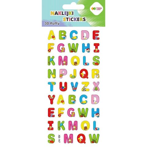 Naklejka (nalepka) Animal Letters Happy Color (HA 4241 9522-KP03)