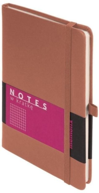 Notes (notatnik) B6 MEMOFIX moucha mousse 192k. krata Antra (kratka)