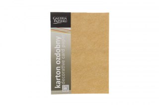 Papier ozdobny (wizytówkowy) flash A4 złoty 200g Galeria Papieru (205403)