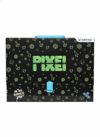 Teczka z szerokim grzbietem na zatrzask Pad1 A4 Starpak (583311)