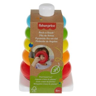 Układanka EKO piramidka z kółek Fisher Price (GRF09)