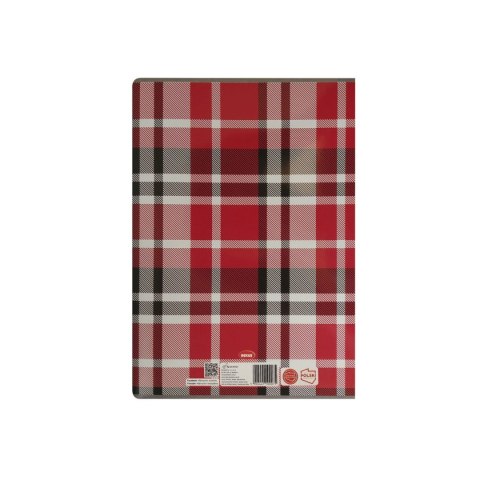 Zeszyt szkocka krata 70g [mm:] 206x294 Rexus