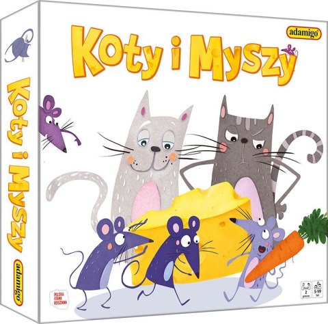 Gra edukacyjna Koty i myszy Adamigo