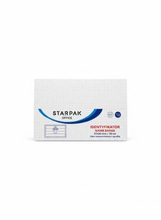 Identyfikator Office [mm:] 57x90 Starpak (576551)
