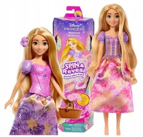 Lalka Spin & Reveal Roszpunka [mm:] 290 Disney (HTV86)