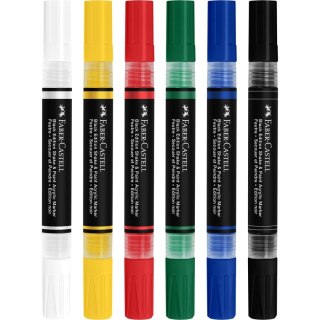 Marker specjalistyczny akrylowy 6 kol. Faber Castell (285507 FC)