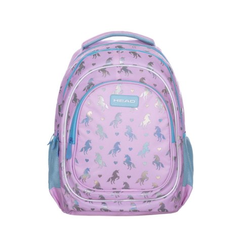 Plecak Holo effect Unicorns heart Head (502022108)