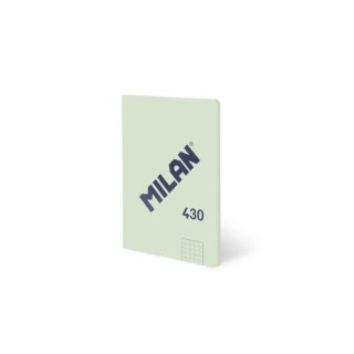 Zeszyt A6 zielony 48k. 95g kratka Milan (57263G48GR)