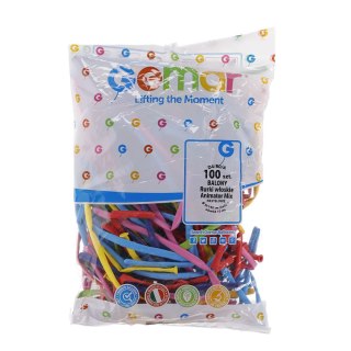 Balon do modelowania rurki włoskie animator mix 2cal 100 szt Godan (d4/80a)