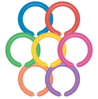 Balon do modelowania rurki włoskie mix 2cal 100 szt Godan (d4/80)