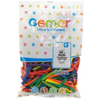 Balon kształty mix 100 szt Godan (D4/80/P)