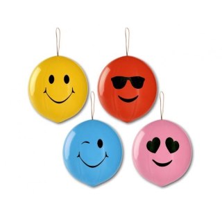 Balon kształty piłki pilka z nadruku mix pastelowy 50 szt Godan (gpbdi/)