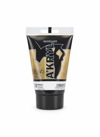 Farba akrylowa Mosiądz kolor: Mosiądz 100ml Renesans (33)