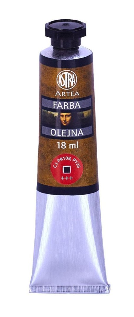 Farba olejna kolor: czerwony 18ml 1 kolor. Artea (83410955)