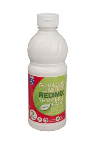 Farba tempera REDIMIX kolor: biały 500ml 1 kolor. Lefranc&Bourgeois (188018)