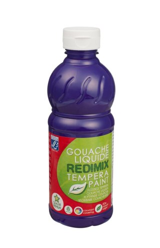 Farba tempera REDIMIX kolor: fioletowy 500ml Lefranc&Bourgeois (188008)