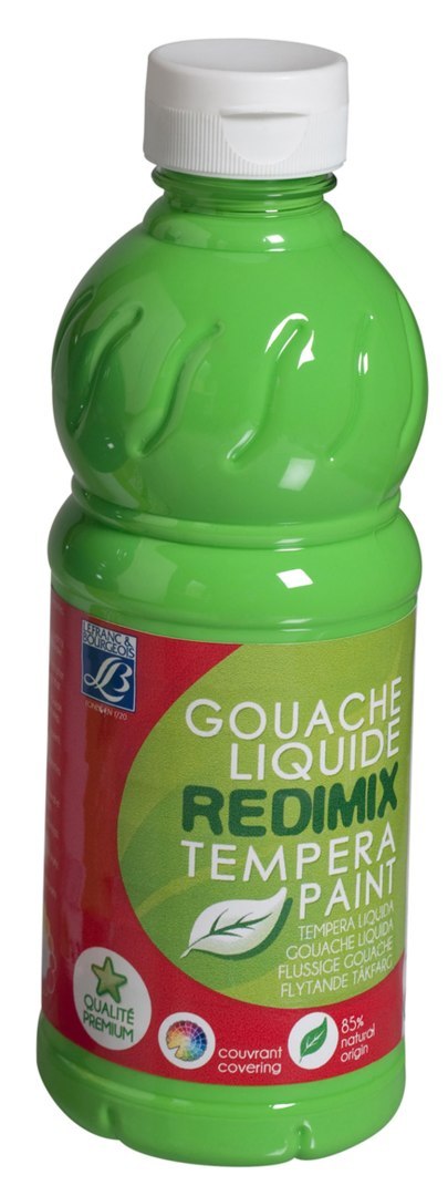 Farba tempera REDIMIX kolor: zielony 500ml 1 kolor. Lefranc&Bourgeois (188013)