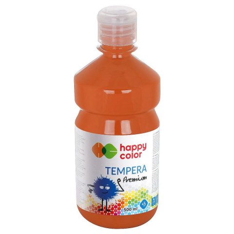 Farba tempera kolor: brązowy 500ml 1 kolor. Happy Color (HA 3310 0500-7)