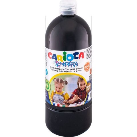 Farba tempera kolor: czarna 1000ml 1 kolor. Carioca