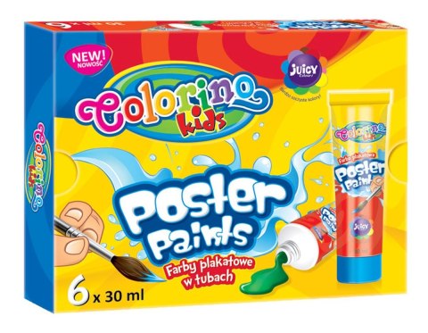 Farby plakatowe colorino kolor: mix 30ml 6 kolor. Patio (57332)