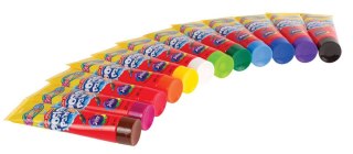 Farby plakatowe kolor: mix 35ml 12 kolor. Patio (57349)