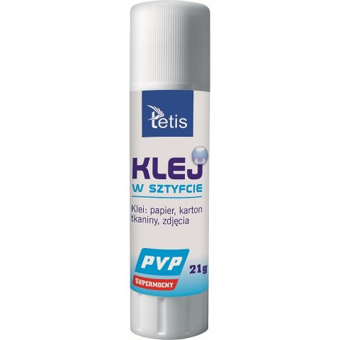 Klej w sztyfcie PVP 21g Tetis (BG112-G)
