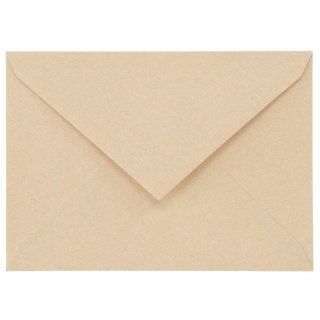 Koperta b6 nature ciemnobeżowy k B6 beżowa [mm:] 125x176 Galeria Papieru (280820) 10 sztuk