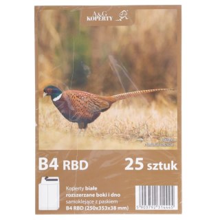 Koperta hk B4 biała [mm:] 250x353 WZ Eurocopert 25 sztuk