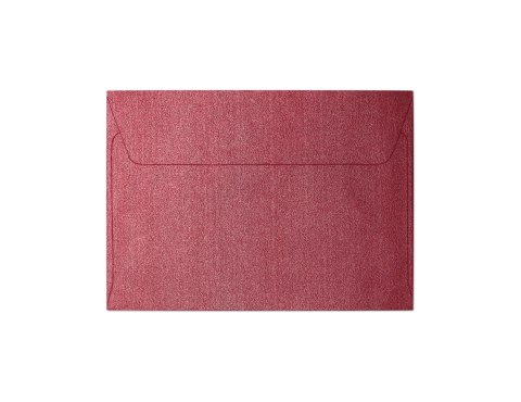 Koperta pearl C6 czerwona Galeria Papieru (280217) 10 sztuk