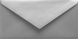 Koperta srebrne DL srebrna [mm:] 110x220 Logos 50 sztuk