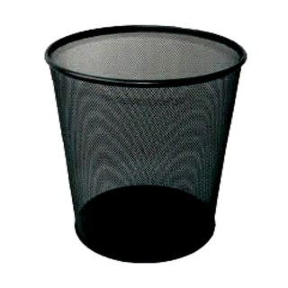 Kosz na śmieci metal kolor: czarny 18L Tres (SKO295/CZ)