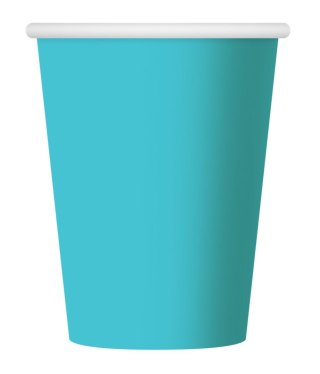 Kubek jednorazowy JEDNOKOLOROWE BŁĘKITNE papier 270ml Godan (PF-KJB)
