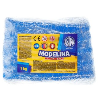 Modelina 1 kol. niebieska 1000g Astra