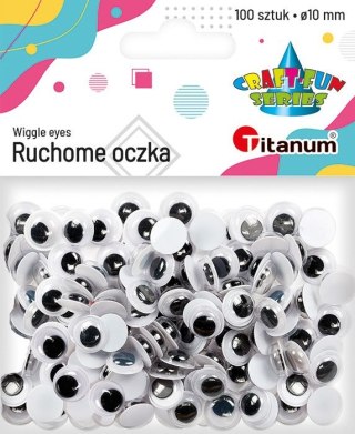 Oczka Craft-Fun Series 10mm 100 szt Titanum (O003)