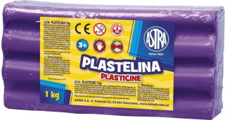 Plastelina 1 kol. fiolet 1000g Astra
