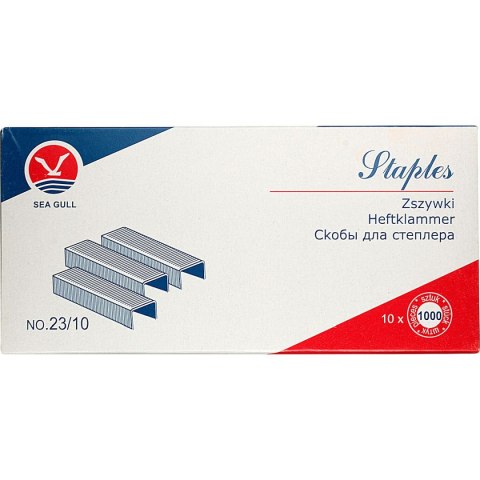 Zszywki 23/10 1000 szt Titanum