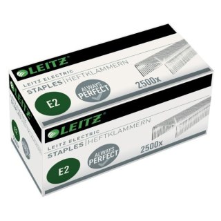 Zszywki e2 do zszywaczy elektrycznych NS 20E 2500 szt Leitz (55690000)