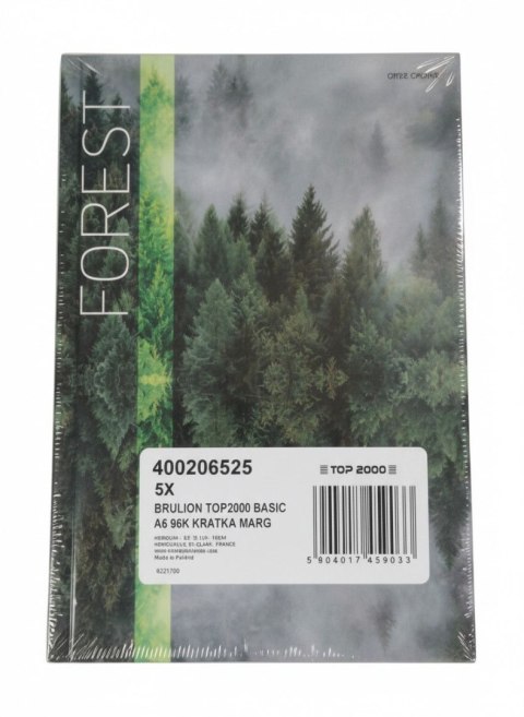 Brulion BASIC A5 96k. 60g krata TOP-2000 (400206525)