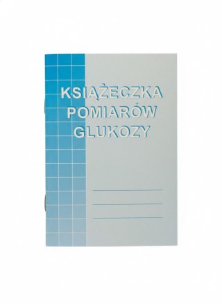 Druk offsetowy Książeczka pomiarów glukozy A6 Michalczyk i Prokop (M-915-3)