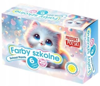 Farby plakatowe kotki kolor: mix 6 kolor. AS (301218001)