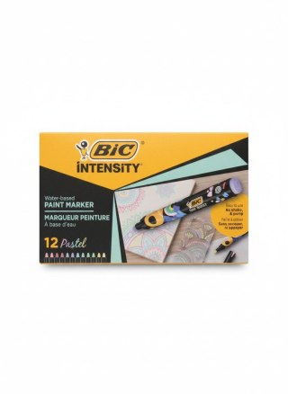 Marker specjalistyczny AKRYLOWE 12 SZTUK 3086124139847 wkład mix 4,5mm okrągła końcówka Bic (302928)