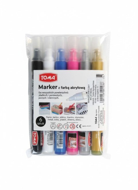 Marker specjalistyczny mix 6 Toma (TO-402)