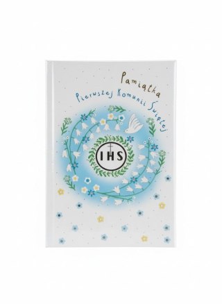 Pamiątka z komunii świętej A5 Gołąb niebieski Henry (9788368335057)