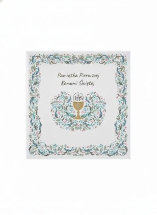 Pamiątka z komunii świętej KWD komunijna pattern IHS Henry (9788368335095)