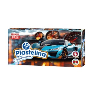 Plastelina 12 kol. auta mix Astra (3032160110)