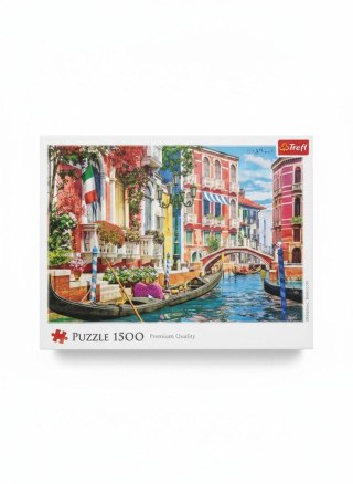 Puzzle Letnie popołudnie w Wenecji 1500 el. Trefl (26220)