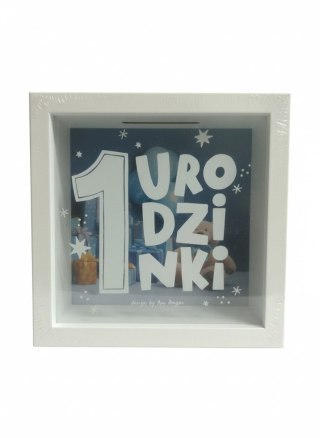 Skarbonka Home-2 2-Roczek chłopiec drewno Pan Dragon (5901854992044)