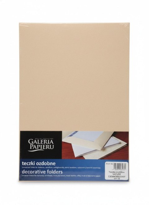 Teczka ofertowa ozsobna nature A4 Galeria Papieru (221846)