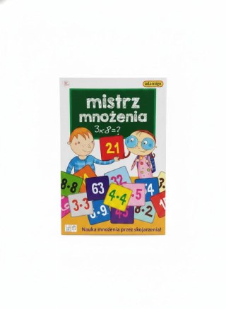 Gra edukacyjna mistrz mnożenia Adamigo