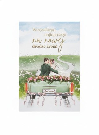 Kartka składana A5 A5 ŚLUB CADILAC Henry (5908451984489)